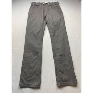 LEVI'S Womens 511 Slim Jeans‎ Size 16 Gray Denim Straight Pockets Casual